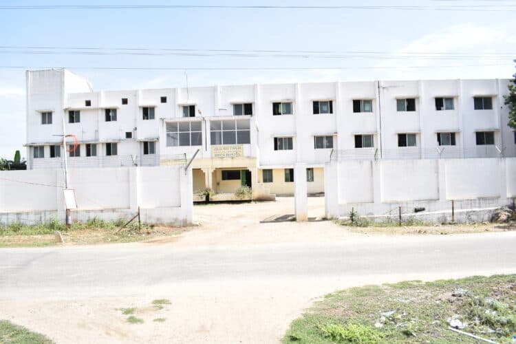 Boys hostel building at JKKN Dental College