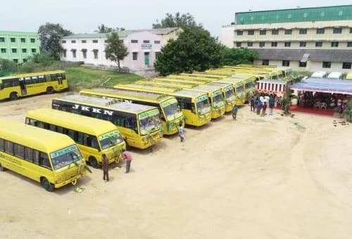 College bus fleet